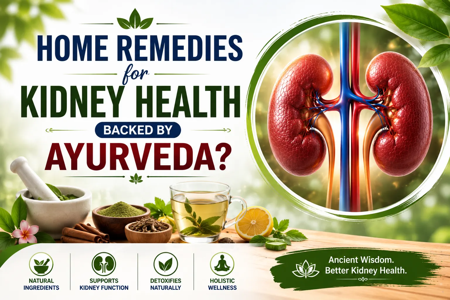 Home Remedies for Kidney Health Backed by Ayurveda?